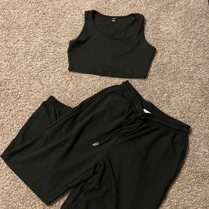 Black 2 piece set